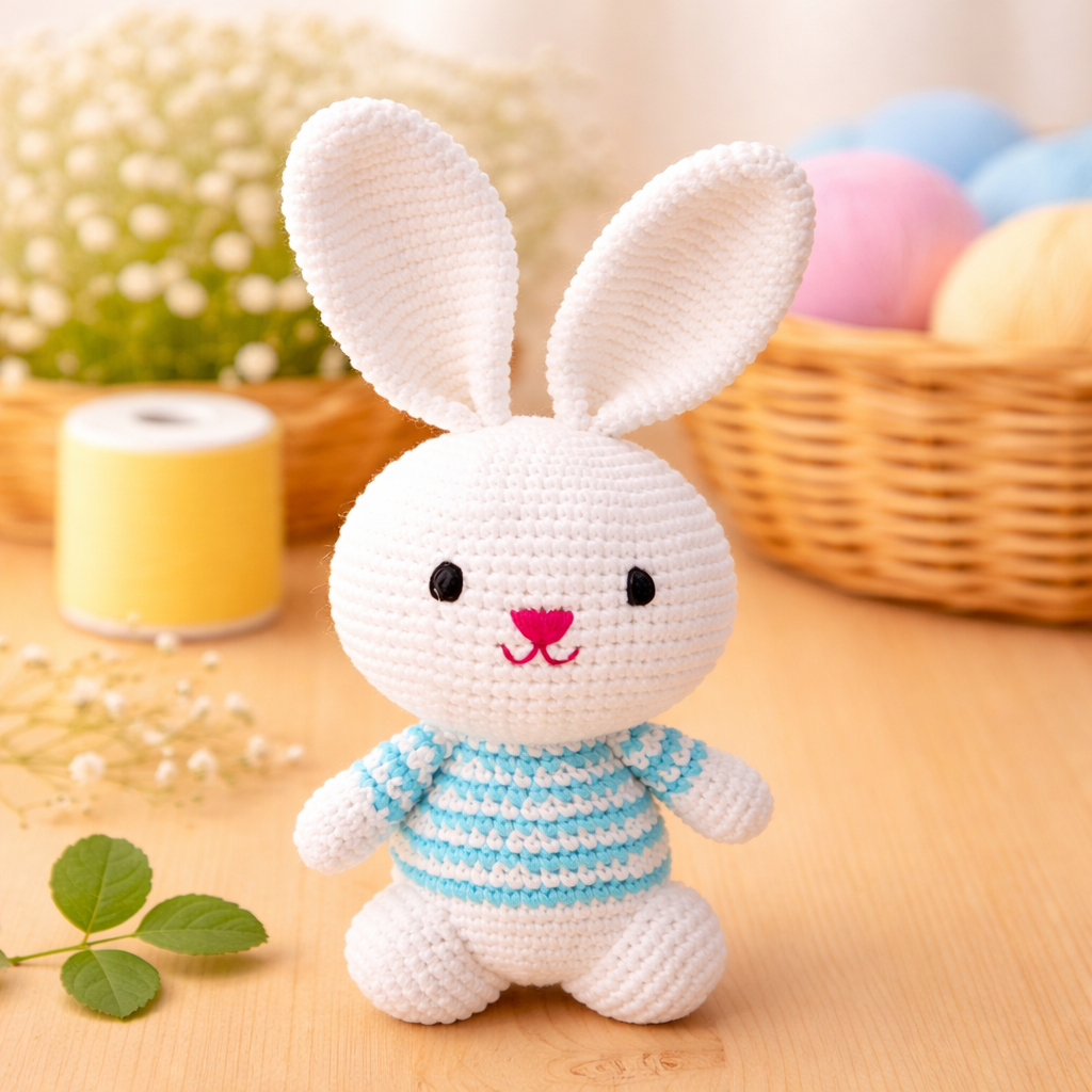 Handmade Crochet Bunny